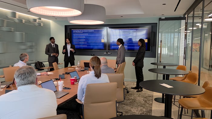 MREI Students Collaborating with Prologis