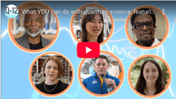 Dr. Sims appears in the National Q-12 Education Partnership's 2023 World Quantum Day video, 