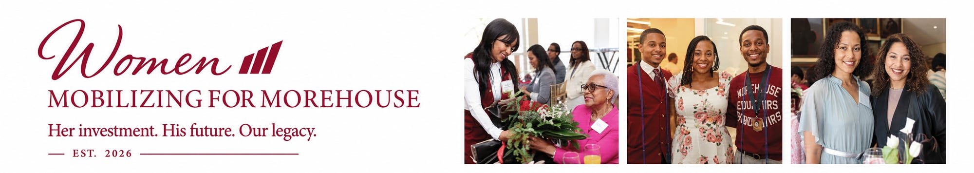 Women Mobilizing for Morehouse Banner Women Mobilizing for Morehouse Banner