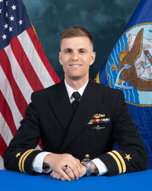Headshot of LT Alex  Leland