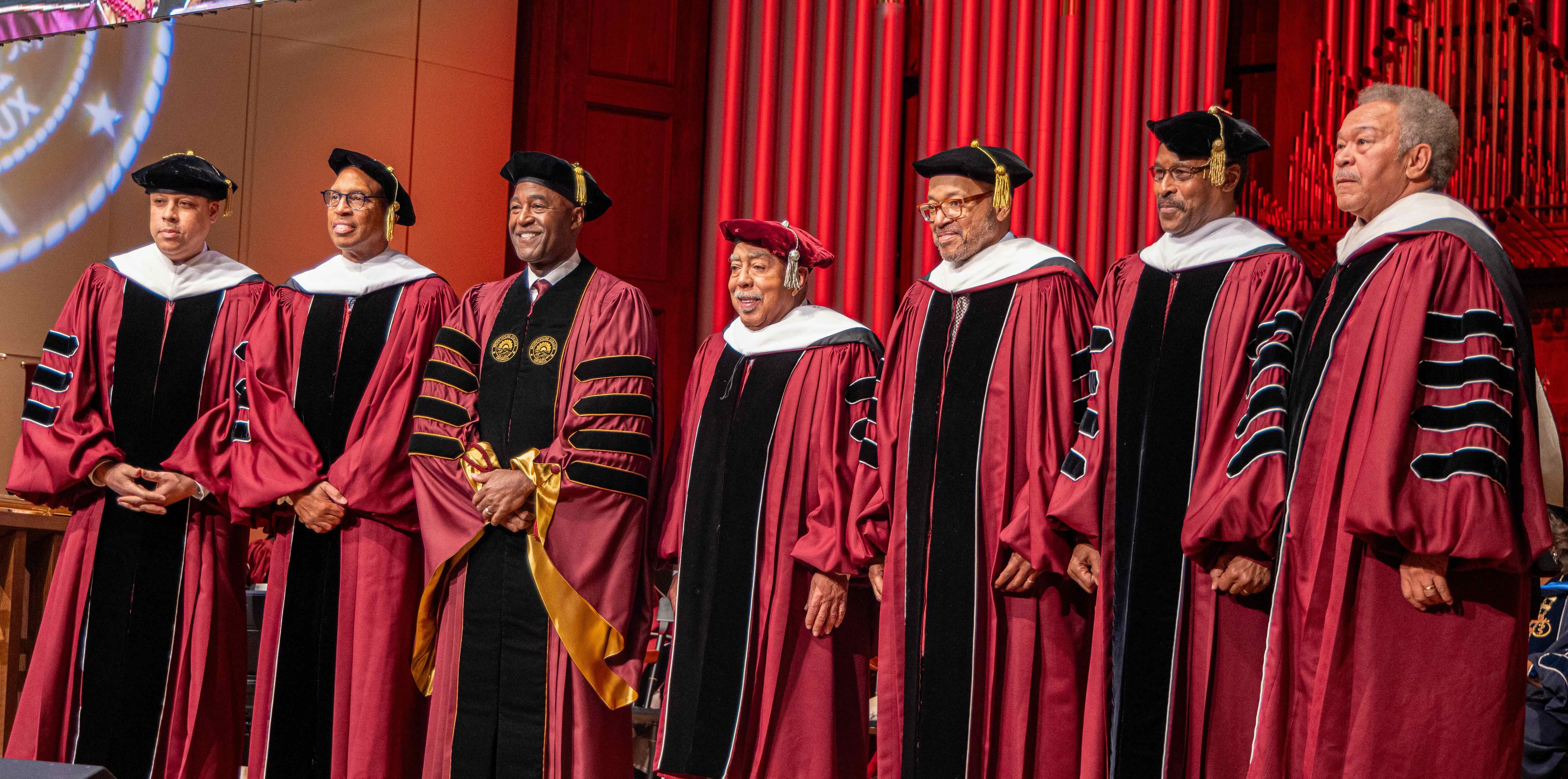 President Bowman inauguration ceremony