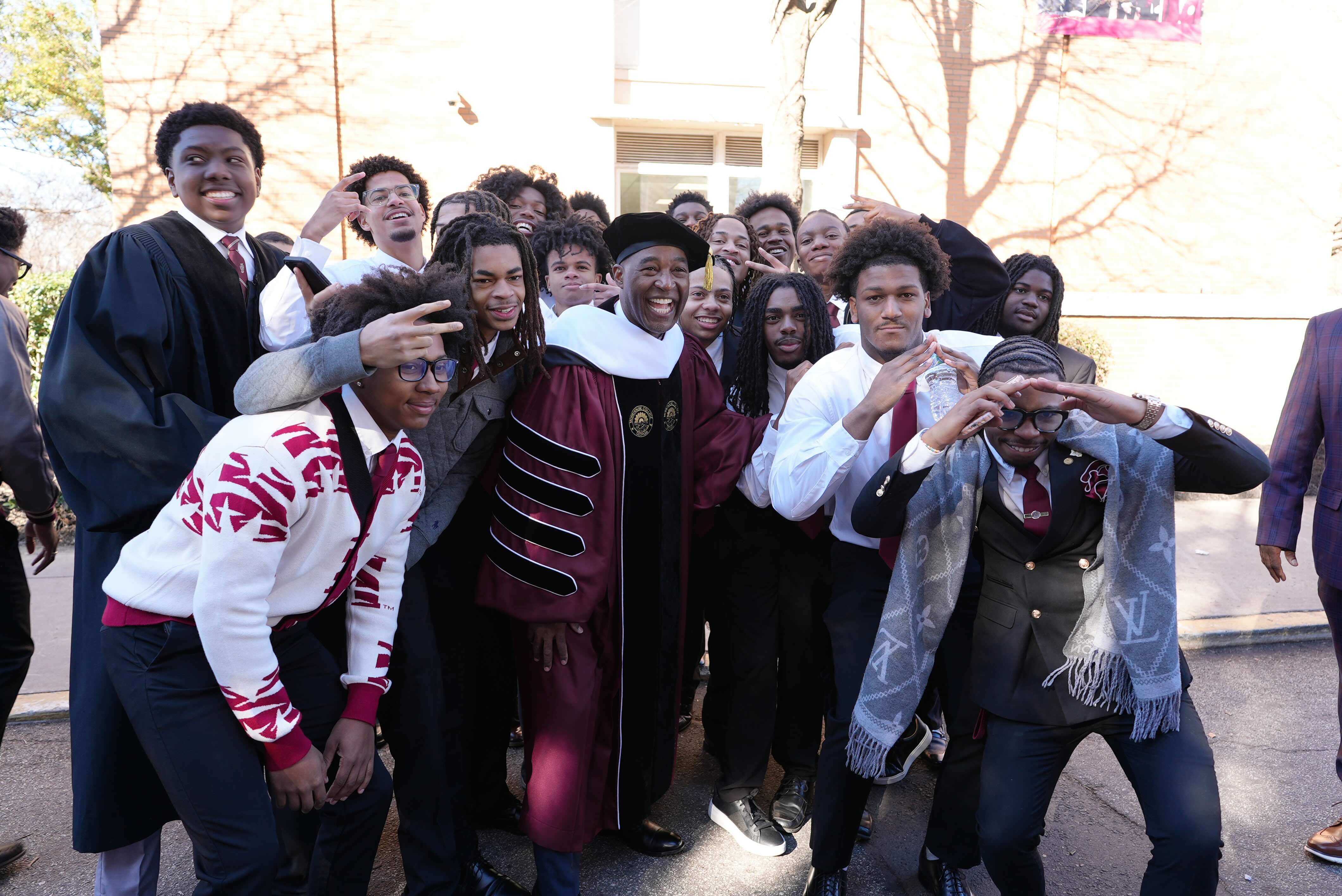 President Bowman inauguration ceremony
