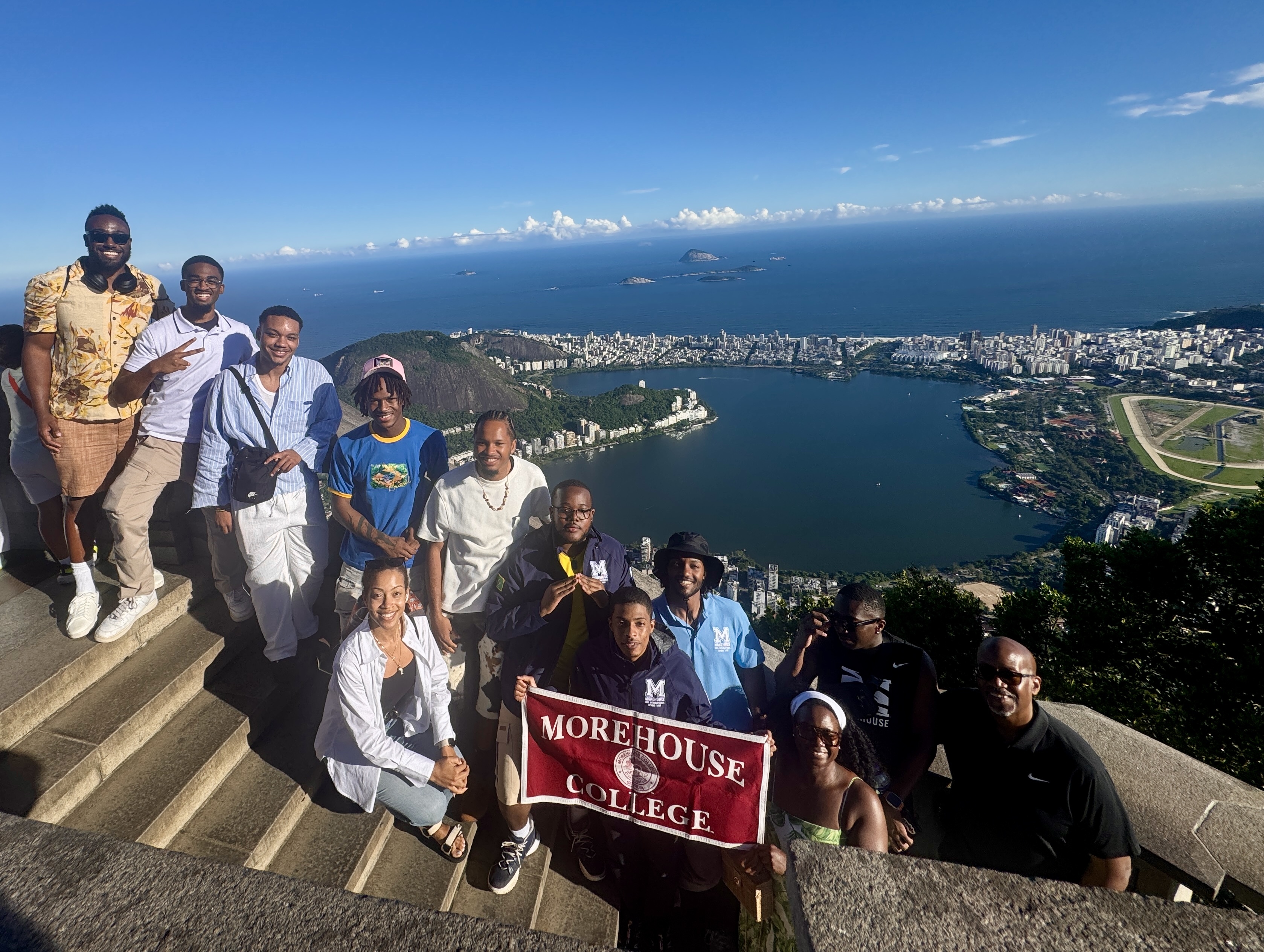 Students participating in the 38th Annual Spring Tour to Argentina and Brazil