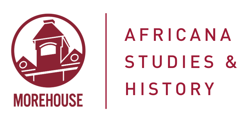 Logo-Africana Studies & History- transparent maroon